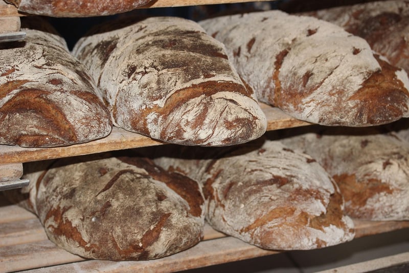 Freshly baked bread